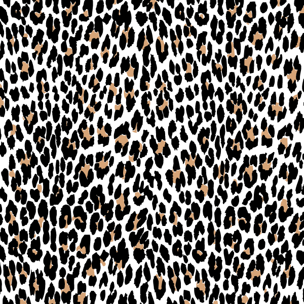 600x600 Leopard Print Vector Art 123freevectors
