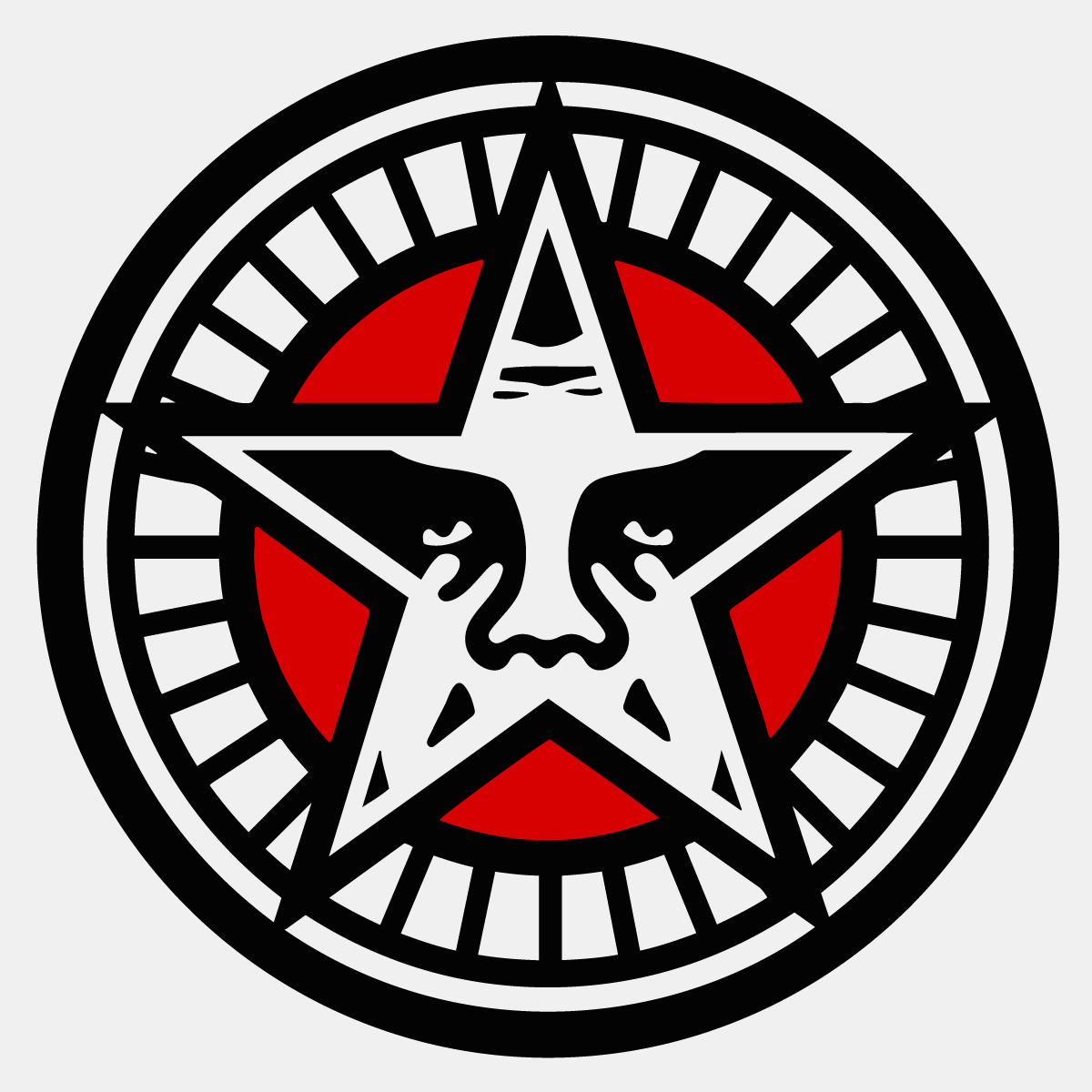 1200x1200 Obey Star Free Wallpaper Vector Artwork Free Vector Silhouette