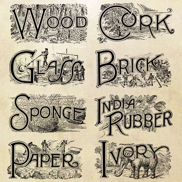 600x600 Vector Art Brick, Cork, Glass, Rubber (India), Ivory, Paper