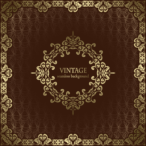 500x500 Floral Vintage Background Vector 04 Free Download
