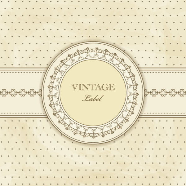 600x600 Vintage Lace Background Vector 03 Free Download