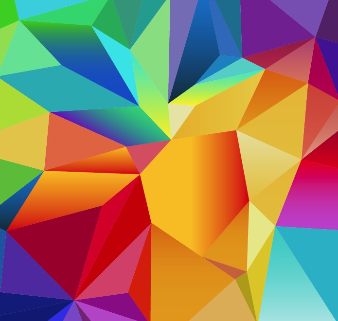 695x660 Abstract Geometric Polygonal Vector Background Free Vector
