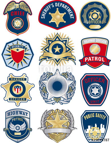389x500 Police Vector Badges Stock Image And Royalty Free Vector Files On