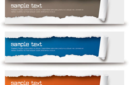 500x330 A New Collection Of Free Vector Banners To Save Your Time Designbeep