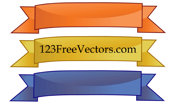 600x368 Free Vector Banners 123freevectors