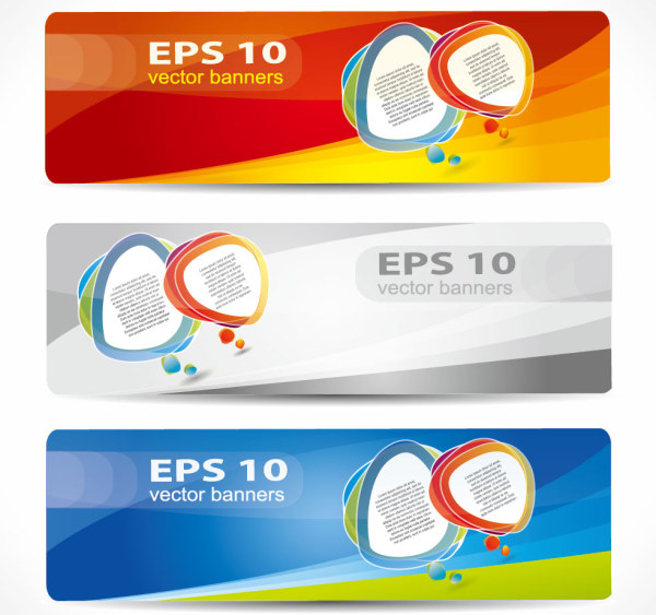 600x563 Web Design Elements Banner 1 Eps Format Free Vector Download