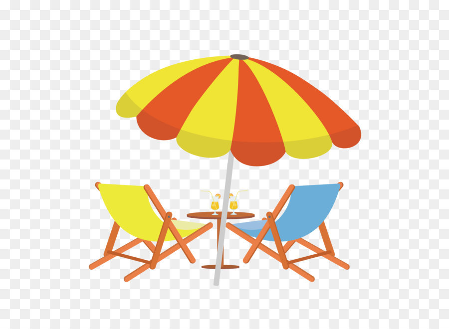900x660 Vector Beach Chair Png Download