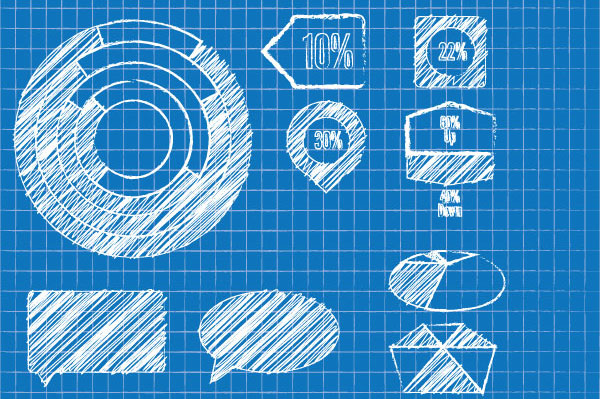 600x399 Free Blueprint Infographic Elements Creative Beacon