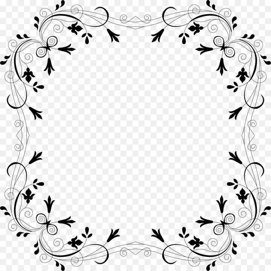 900x900 Borders And Frames Flower Rose Clip Art