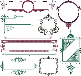 340x318 Borders Illustrator Free Vector Download (223,470 Free Vector) For