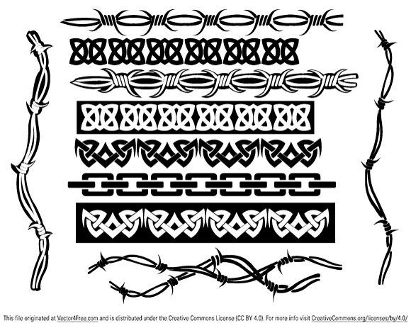 580x463 Cool Tribal Borders