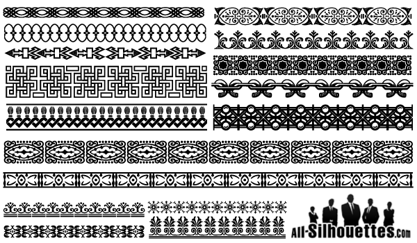 600x350 Download Vector Borders Free 123freevectors