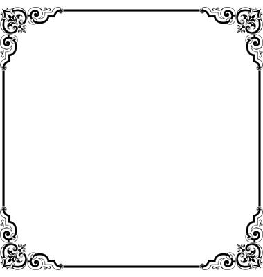 380x400 Elegant Border Frame Clipart Panda