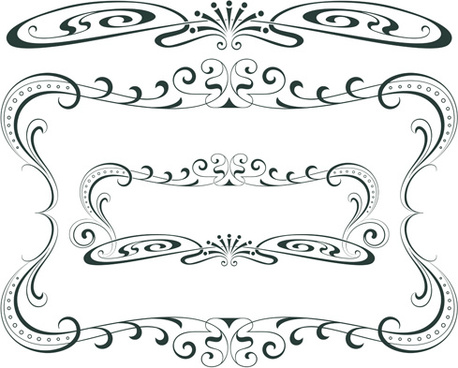 458x368 Free Vector Borders Corners Frames Free Vector Download (8,951