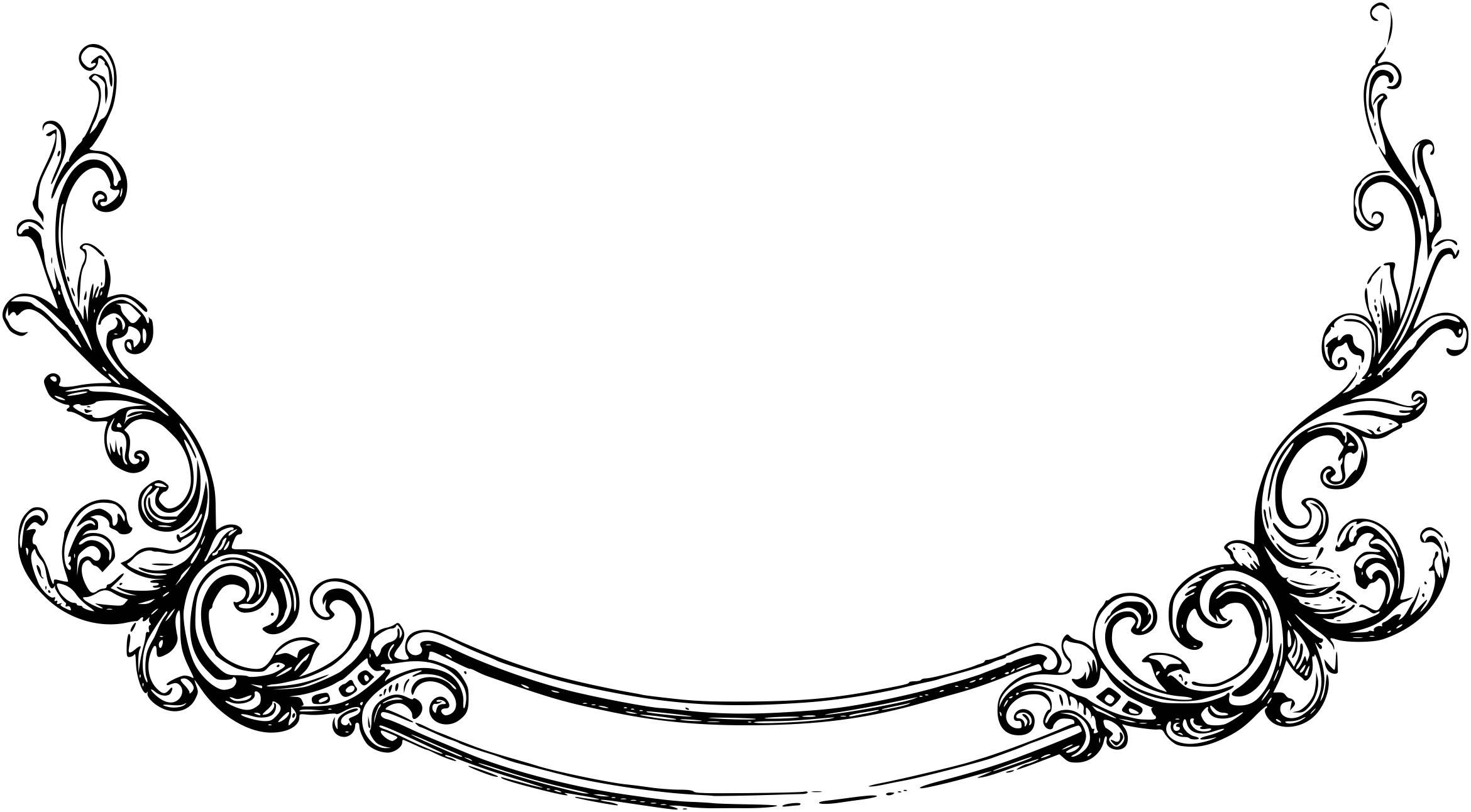 2340x1292 Long Clipart Chain Border