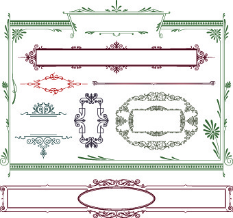 340x319 Borders Illustrator Free Vector Download (223,470 Free Vector) For