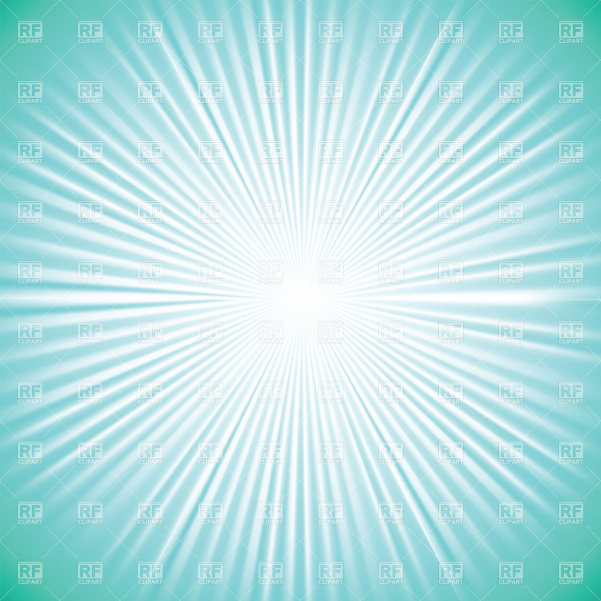 1200x1200 Cyan Background With White Burst Vector Image Vector Artwork Of