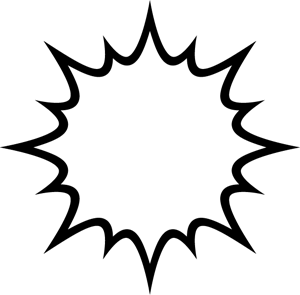 300x295 Free Vector And Bitmap Speech Balloons Fukidashi Design