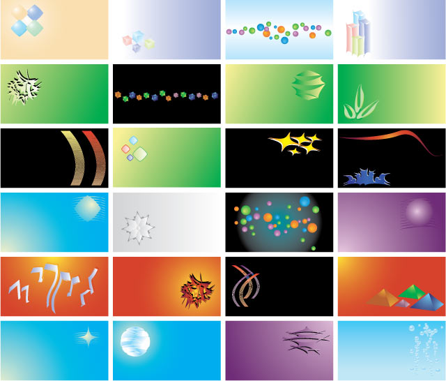 640x546 Business Card Template Vector Free Vector 4vector