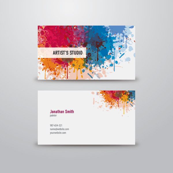 600x600 5 Excellent Free Vector Business Card Templates Business Card