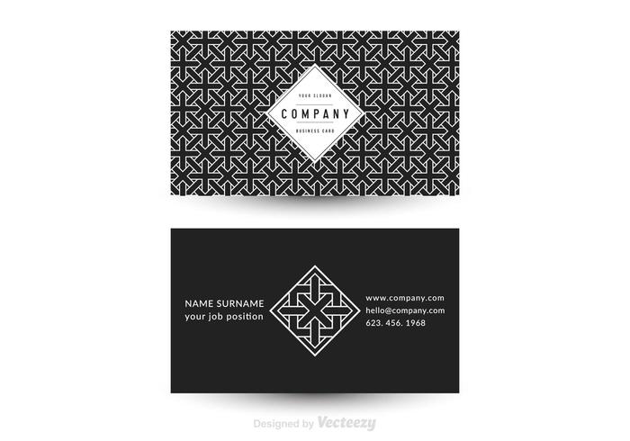 700x490 Business Card Free Vector Art