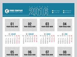 270x200 Free Calendar Vector Graphics