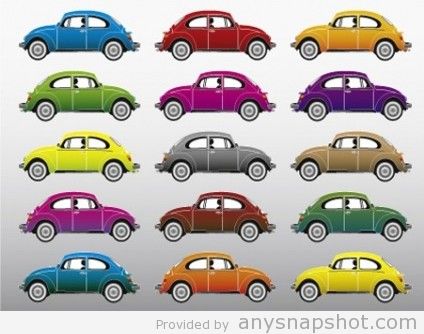 424x334 Mini Vector Cars Free