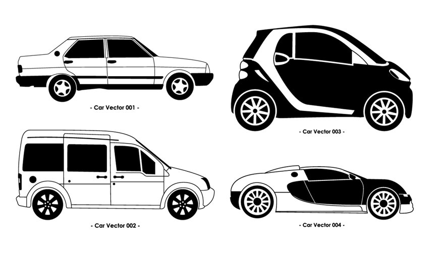 850x506 Car Set Vector Art Amp Graphics