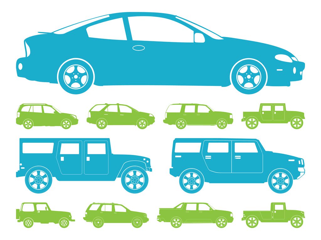 1024x765 Car Silhouettes Graphics Vector Art Amp Graphics