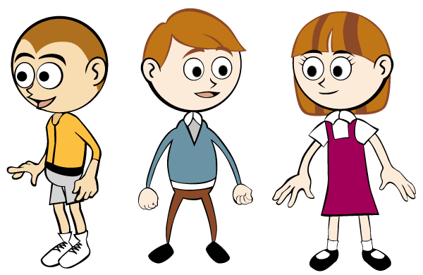 600x390 Free Free Cartoon Children Vector Art Psd Files, Vectors