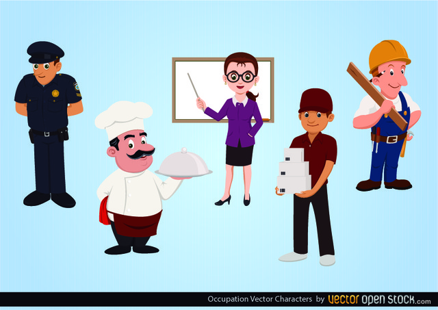 640x453 Free Vectors Characters In Comic Style By Vector Open Stock