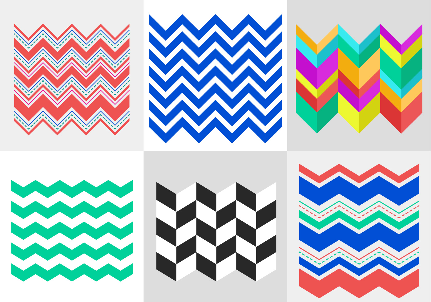 1400x980 Chevron Pattern Vector