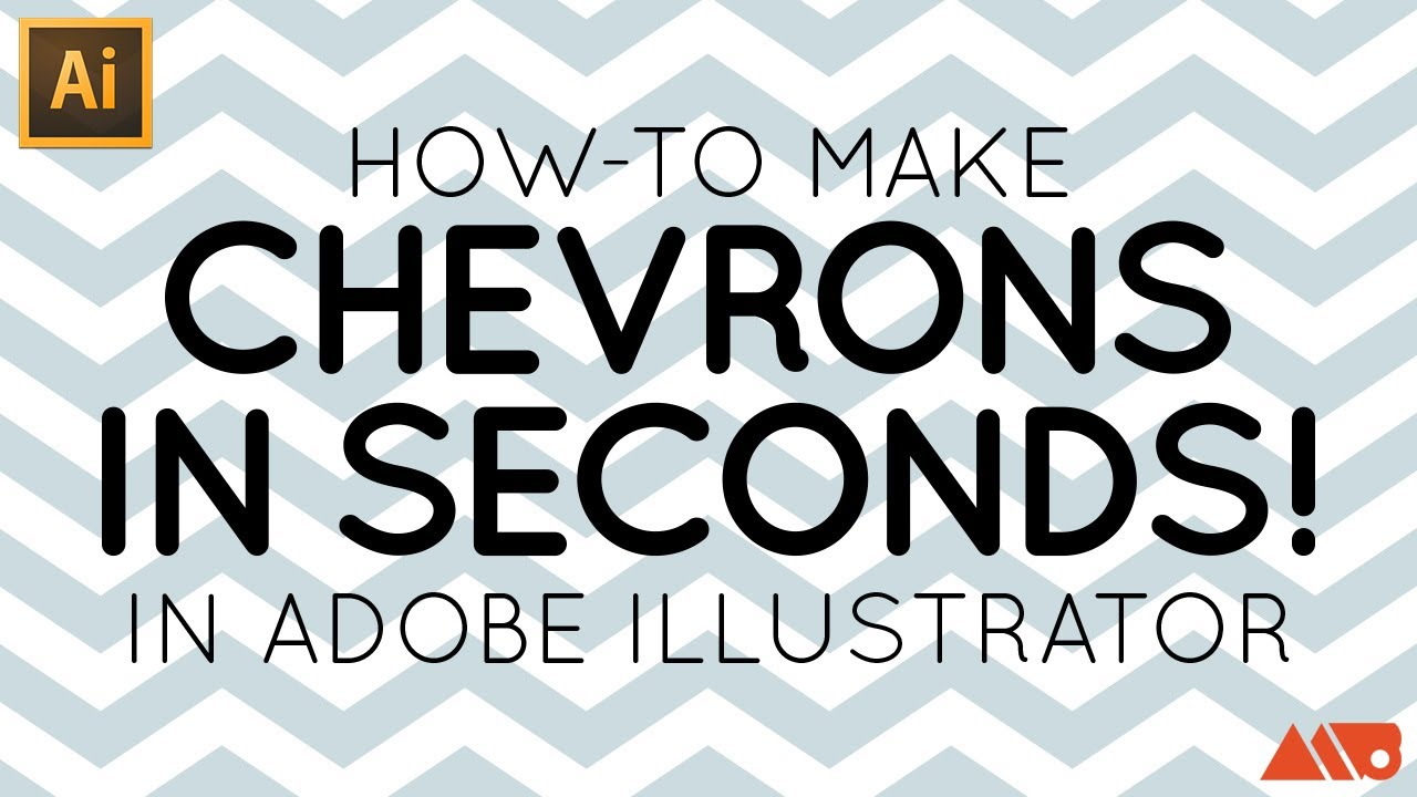1280x720 Adobe Illustrator Tutorial Make A Chevron In Seconds!