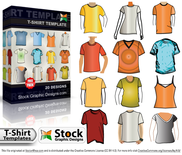 580x494 Free T Shirt Template Free Vector Pack Psd Files, Vectors