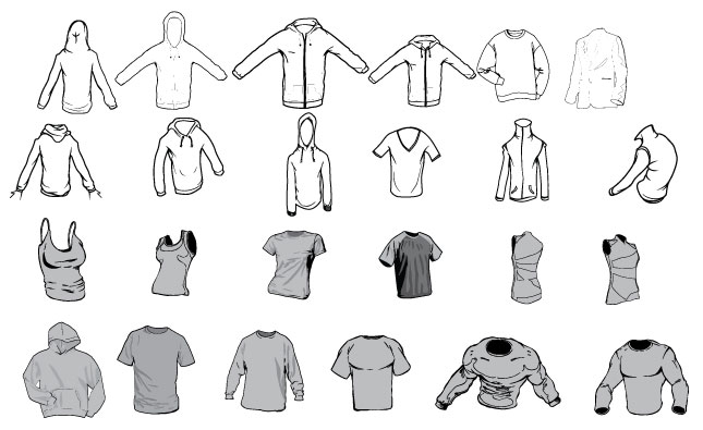 645x395 Apparel Templates