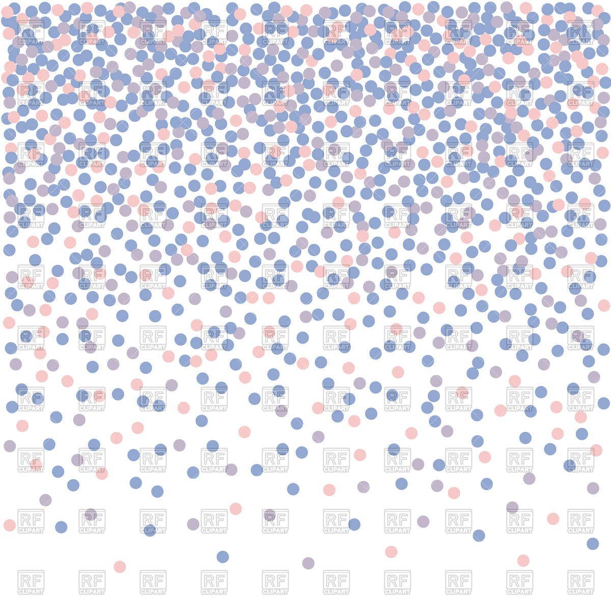 1200x1200 Confetti Falling Background Vector Image Vector Artwork Of