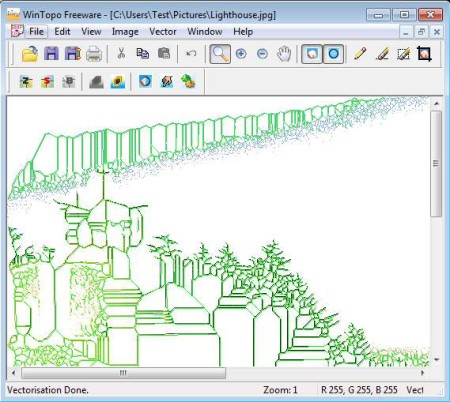 450x402 Download Wintopo Raster To Vector Converter Free