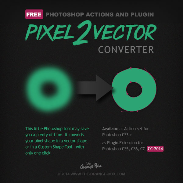 600x600 Pixel To Vector Converter Free Photoshop Plugin