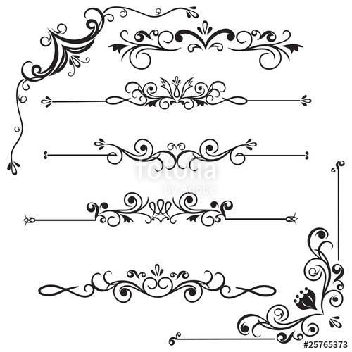 Free Vector Decorative Borders at GetDrawings | Free download