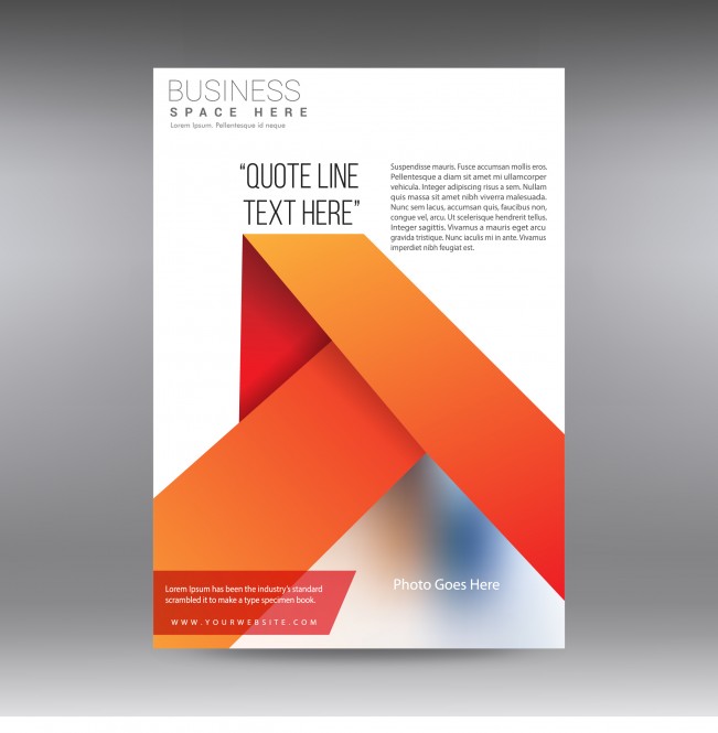 651x665 Goodpik Red And Orange Modern Flyer And White Business Brochure