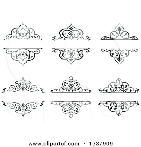 450x470 Ornate Design Swirl Ornate Elements Collection Designs Stock