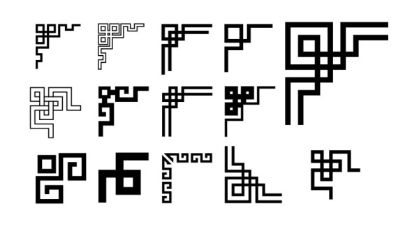 600x341 Free Vectors Down Corner Ornament Vintage Vector