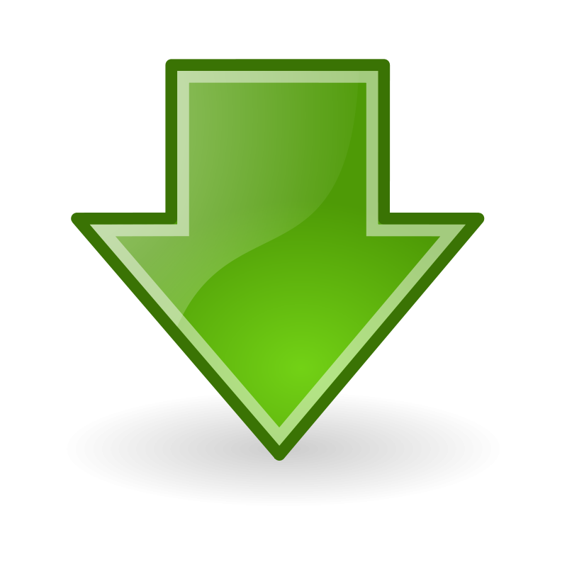 800x800 Tango Go Down Free Vector 4vector