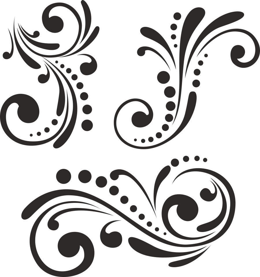 900x960 Vector Ornaments Vintage Free Vector Download