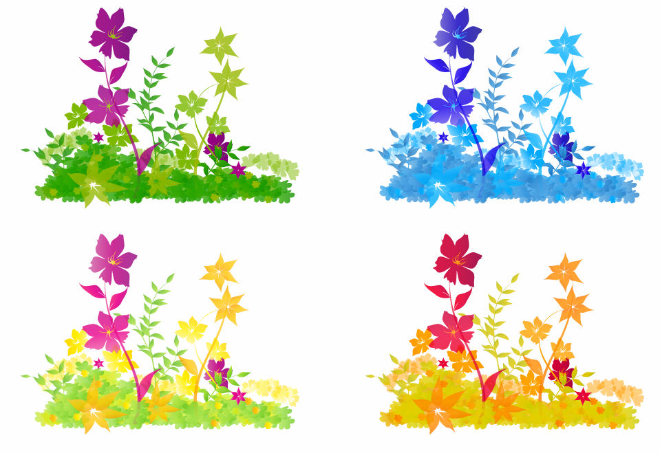 959x659 Free Vector Flower Patch.ai