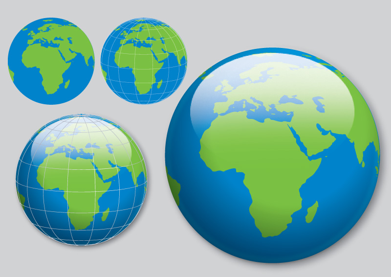 800x566 Globe Free Vector