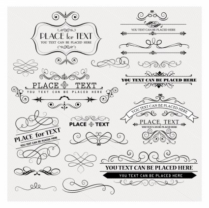 425x423 Free Vector Vintage Design Elements Creative Beacon