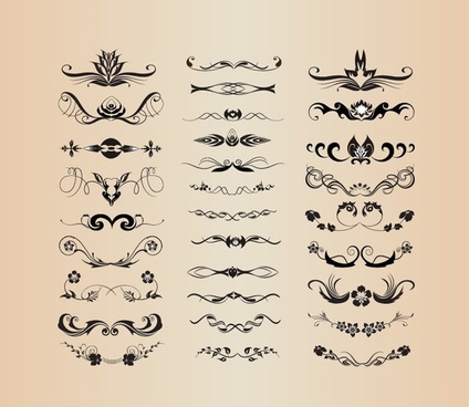 424x368 Vector Embellishments Free Vector Download (12 Free Vector) For