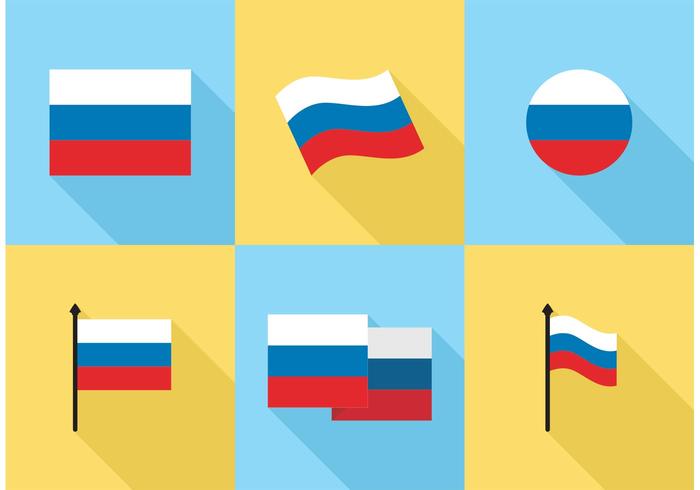 700x490 Russian Flag Icons Vector Free