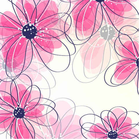 480x480 Free Free Vector Flower Background Psd Files, Vectors Amp Graphics